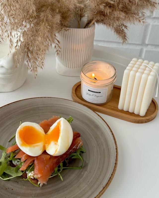 Тост с форелью слабой соли — идеальное решение для завтрака