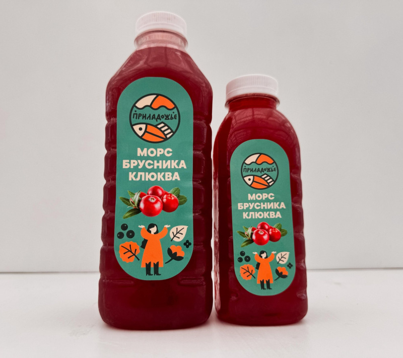 МОРС БРУСНИКА-КЛЮКВА 0,5 л.