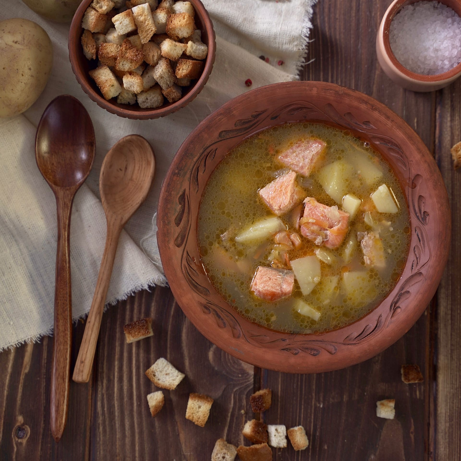 Суп — огнедышащий, живительный, насыщенный вкусами и ароматами — согревает в любую непогоду